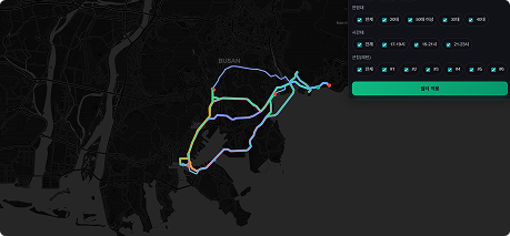 관광정보 서비스 플랫폼 화면 2